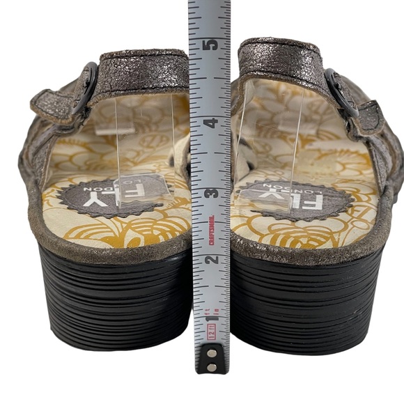 Fly London Open Toe Leather Sandals Size 38 - Picture 6 of 8